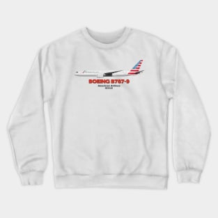 Boeing B787-9 - American Airlines Crewneck Sweatshirt